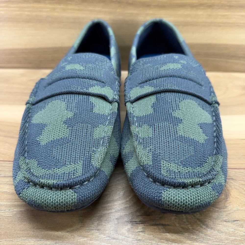 Rothys The Driver Loafer Mens 8 Forrest Camo Penny Modern Minimalist Travel Walk - Picture 4 of 10